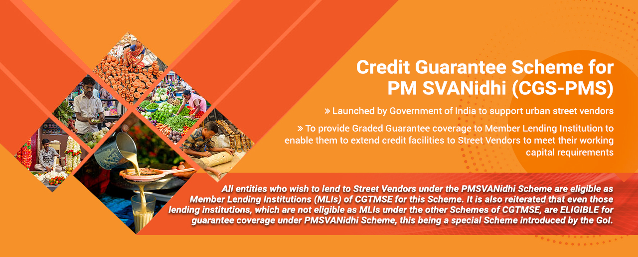 Carousel Banner 7: Credit Guarantee Scheme for PM SVANidhi (CGS-PMS)